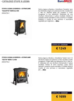 Anteprima del volantino Eurobrico Stufe a Legna catalogo valido a partire dal 23.07.2025 | Pagina: 15