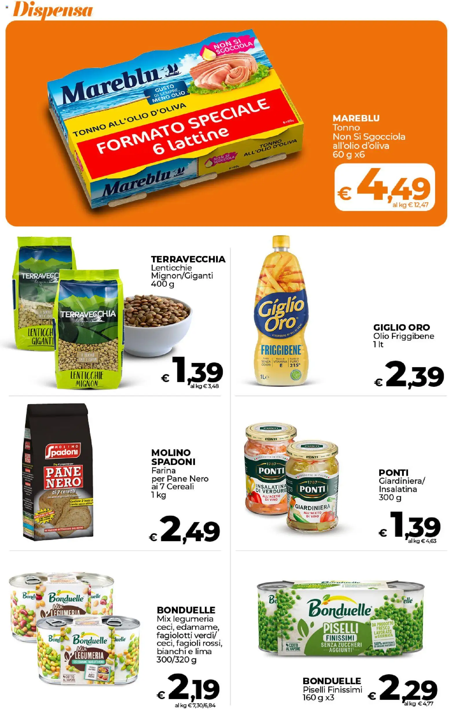 Volantino Ipercoop del 27.01.2026 | Pagina: 31 | Prodotti: Pane, Lima, Verdure, Tonno