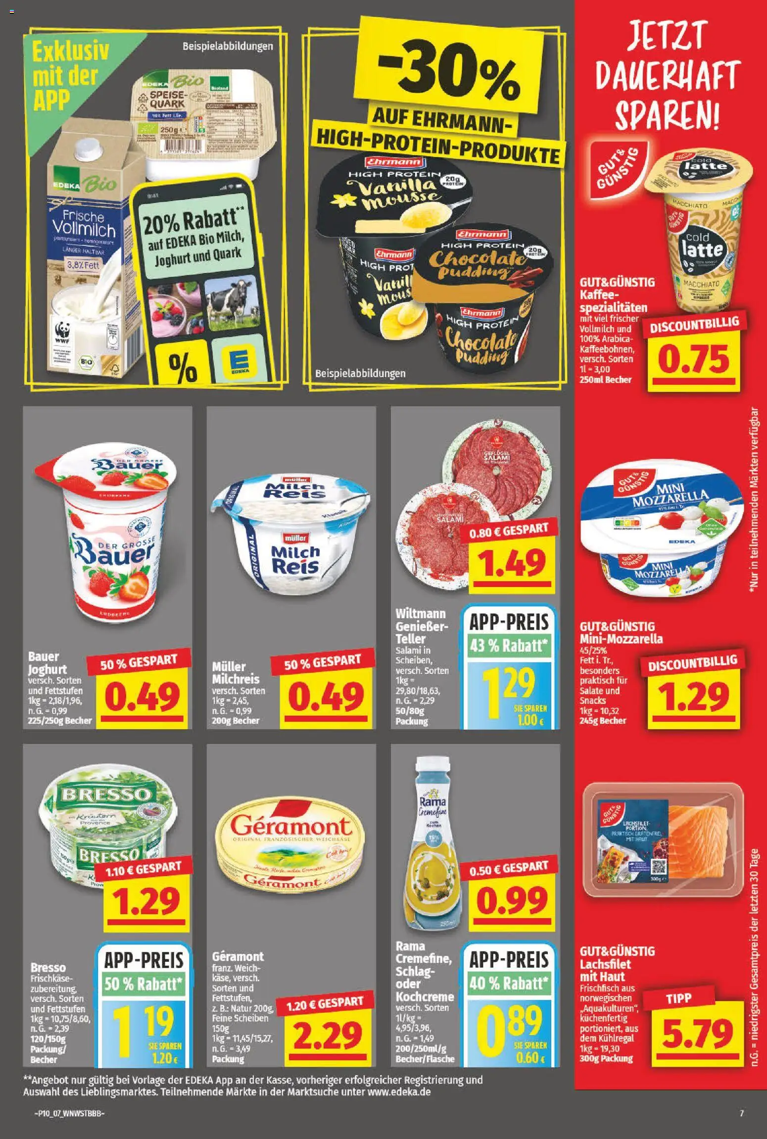 NP Discount Prospekt 	 – gültig ab 02.03.2026 | Seite: 7 | Produkte: Quark, Mozzarella, Rama cremefine, Pudding