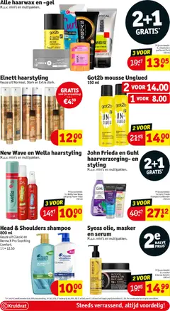 Head & Shoulders shampoo, 800 ml Keuze uit Classic en Derma X Pro Soothing Comfort. - Voorbeeld van een folder van Kruidvat, geldig van 17.03.2026 | Pagina: 34