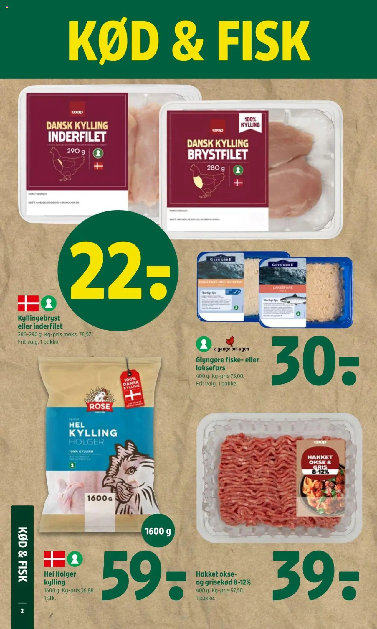 Coop 365 Tilbudsavis gyldig fra 14.08.2025 | Side: 2 | Produkter: Fisk
