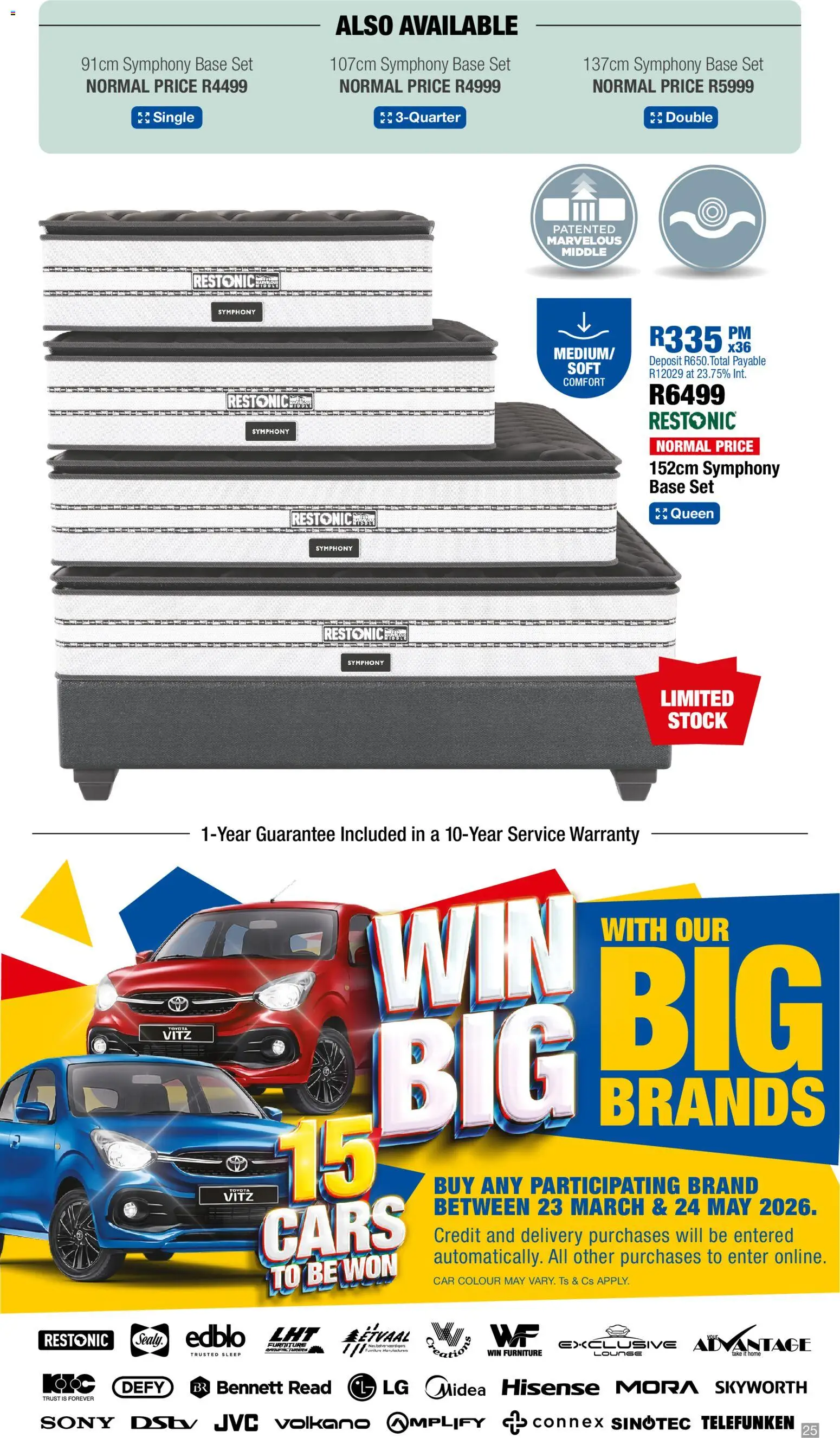 New OK Furniture catalogue – valid from 23.03.2026 | Page: 25 | Products: Stock