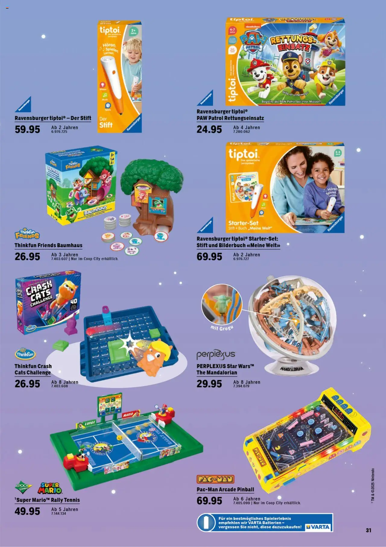Coop Aktionen Zauberhafte Geschenkideen – gültig ab 08.10.2025 | Seite: 35
