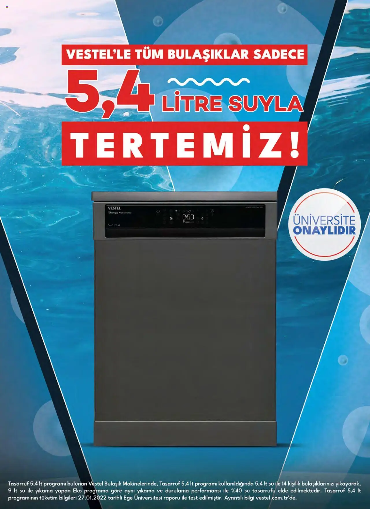 Vestel Beyaz Eşyalar Katalog - 03.06.2025 tarihinden itibaren geçerlidir | Sayfa: 55 | Ürünler: Su