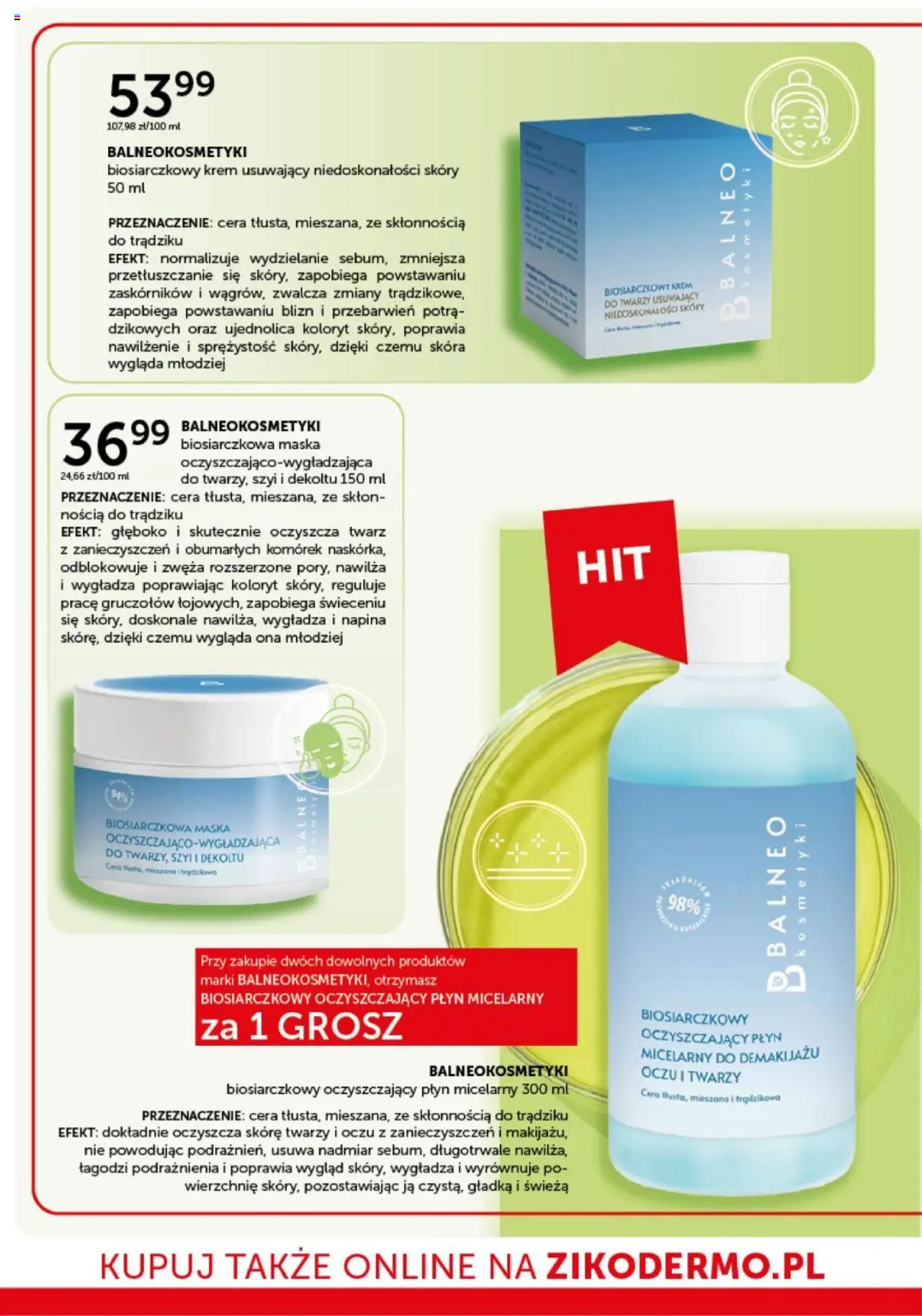 Ziko Gazetka od 21.08.2025 | Strona: 16 | Produkty: Kosmetyki, Maska, Krem