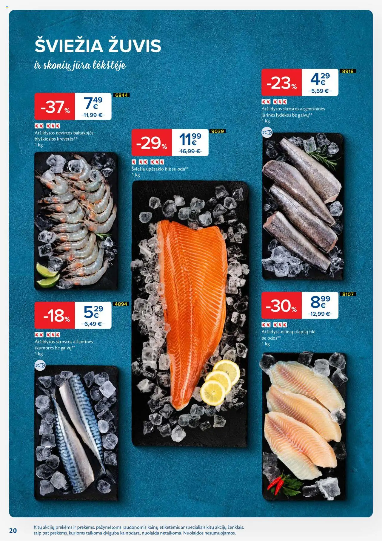 MAXIMA leidinys│galioja nuo 17.06.2025 | Puslapis: 20 | Prekių: Žuvis