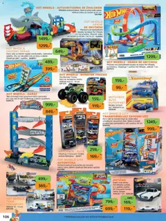 Náhled letáku Dráčik leták od 03.10.2025 | Strana: 106 | Produkty: Monster, Hot Wheels, Modely, Karty