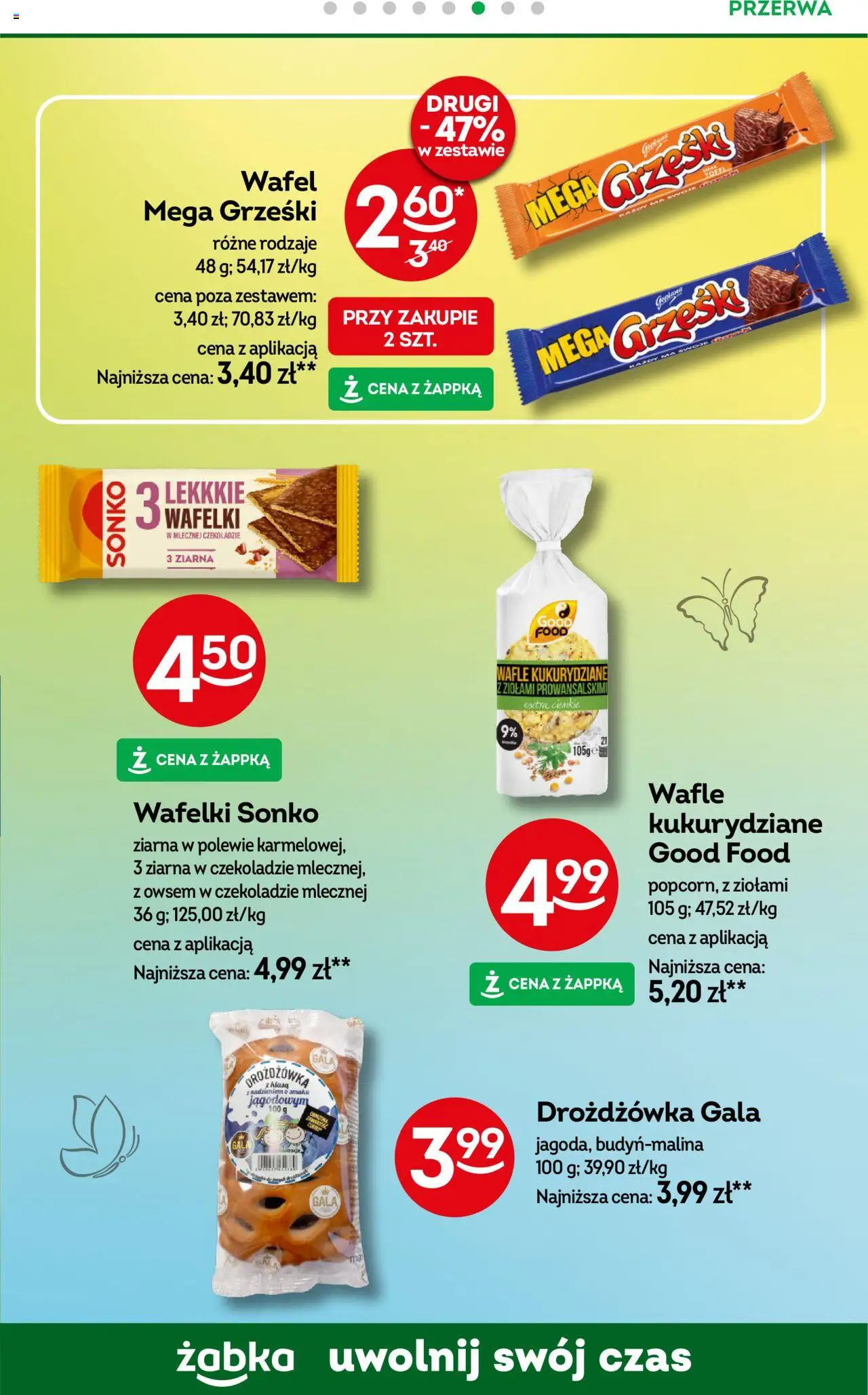 Żabka Gazetka od 21.05.2025 | Strona: 83 | Produkty: Nutella, Milka, Ciastka