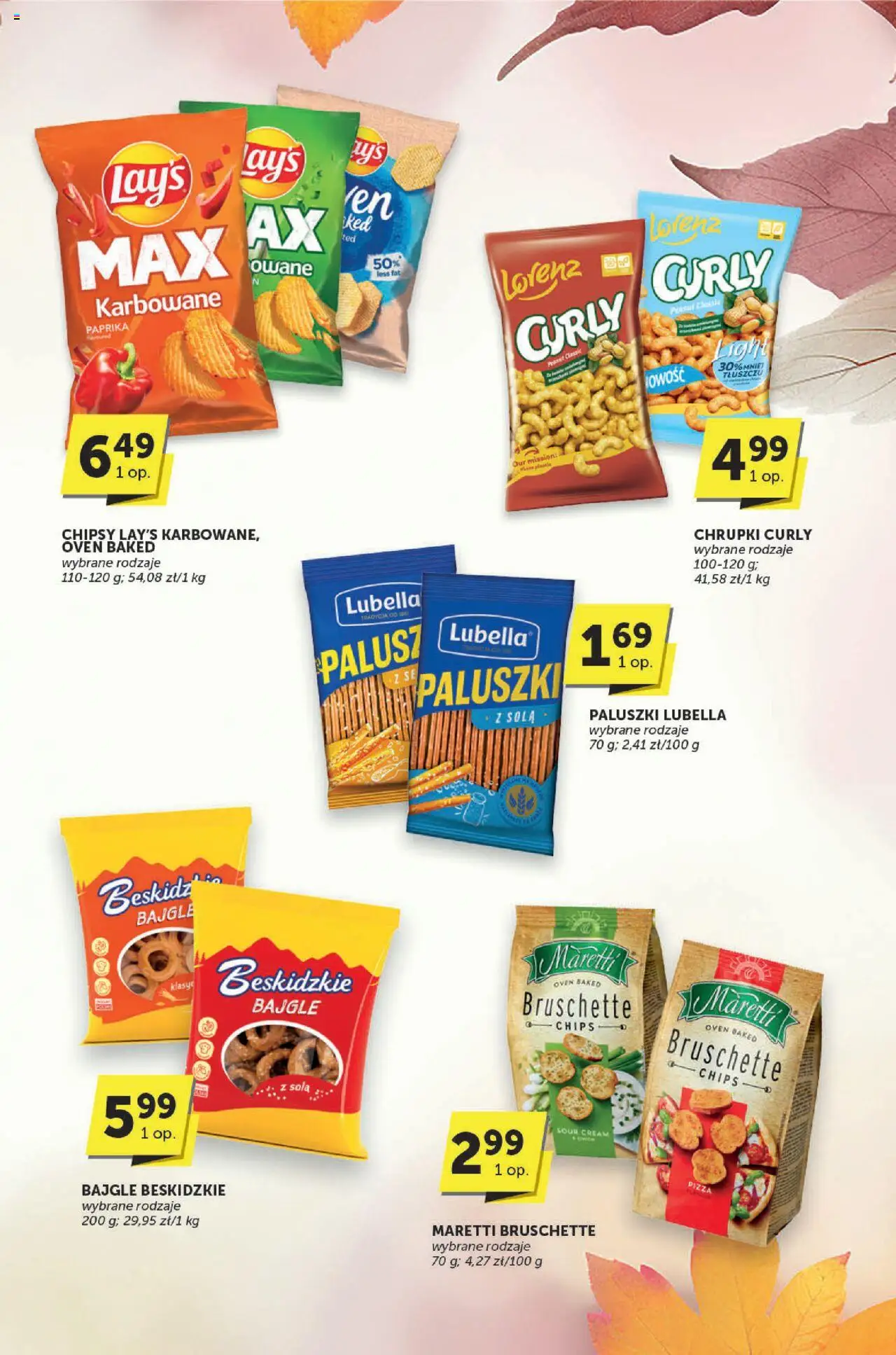 Euro Sklep Gazetka - Katalog od 16.10.2025 | Strona: 23 | Produkty: Chipsy, Chrupki, Paluszki, Pizza