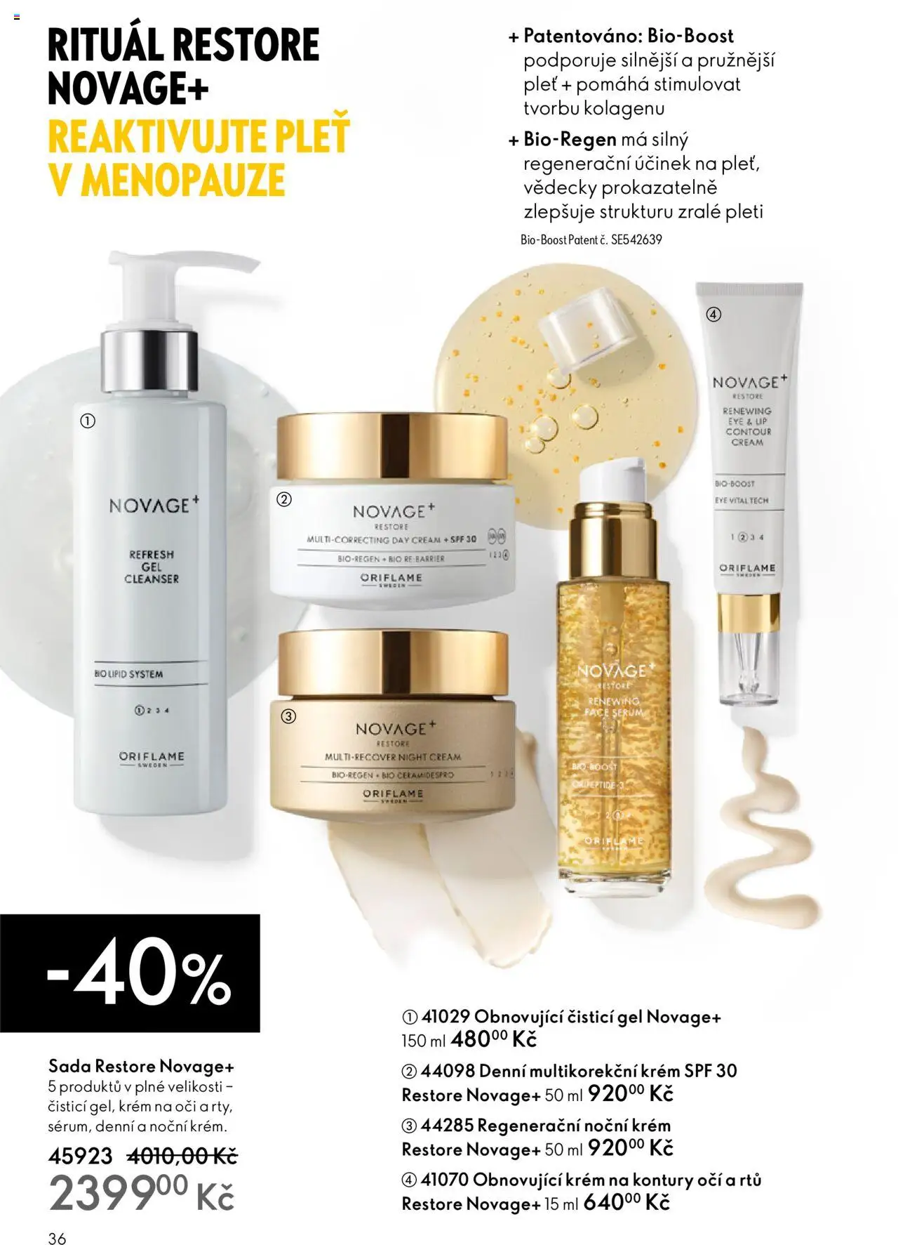 Oriflame katalog č.13/2025 od 07.09.2025 | Strana: 36 | Produkty: Sérum, Krém