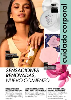 Vista previa Oriflame - Catálogo Campaña 1 válido desde el 31.12.2025 | Página: 123 | Productos: Jabón, Crema, Jabón líquido, Jabón en barra