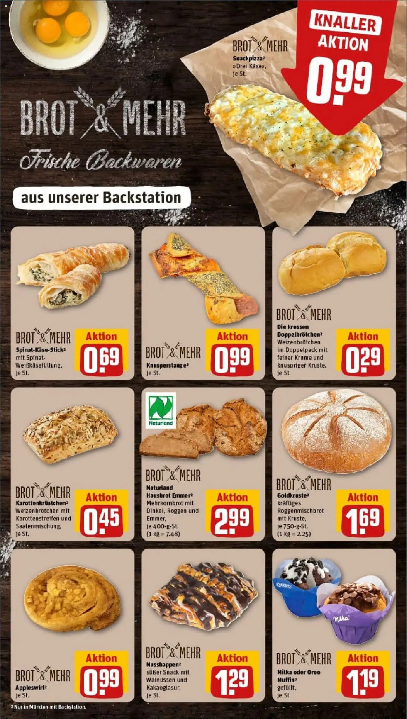 Rewe prospekt Waldkappel	 – gültig ab 10.11.2025 | Seite: 17 | Produkte: Milka, Brot, Pizza