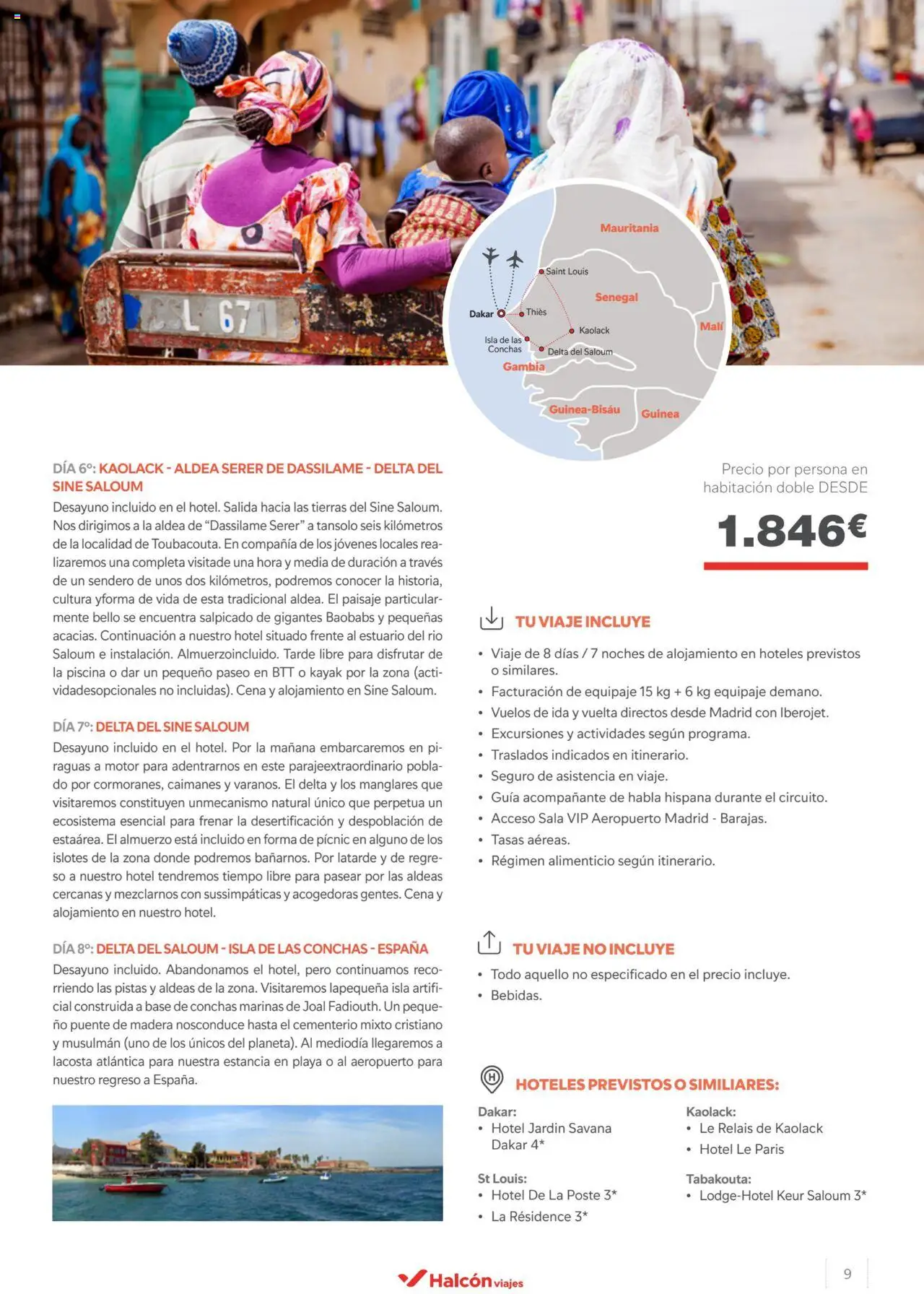 Halcón Viajes Senegal │ válido desde el 26.04.2024 | Página: 9