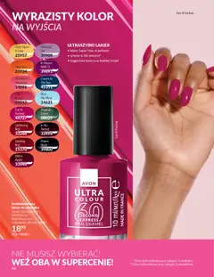 Pogląd oferty "Avon Katalog 3 2026" - ważna od 01.03.2026 | Strona: 46 | Produkty: Top, Lakier do paznokci