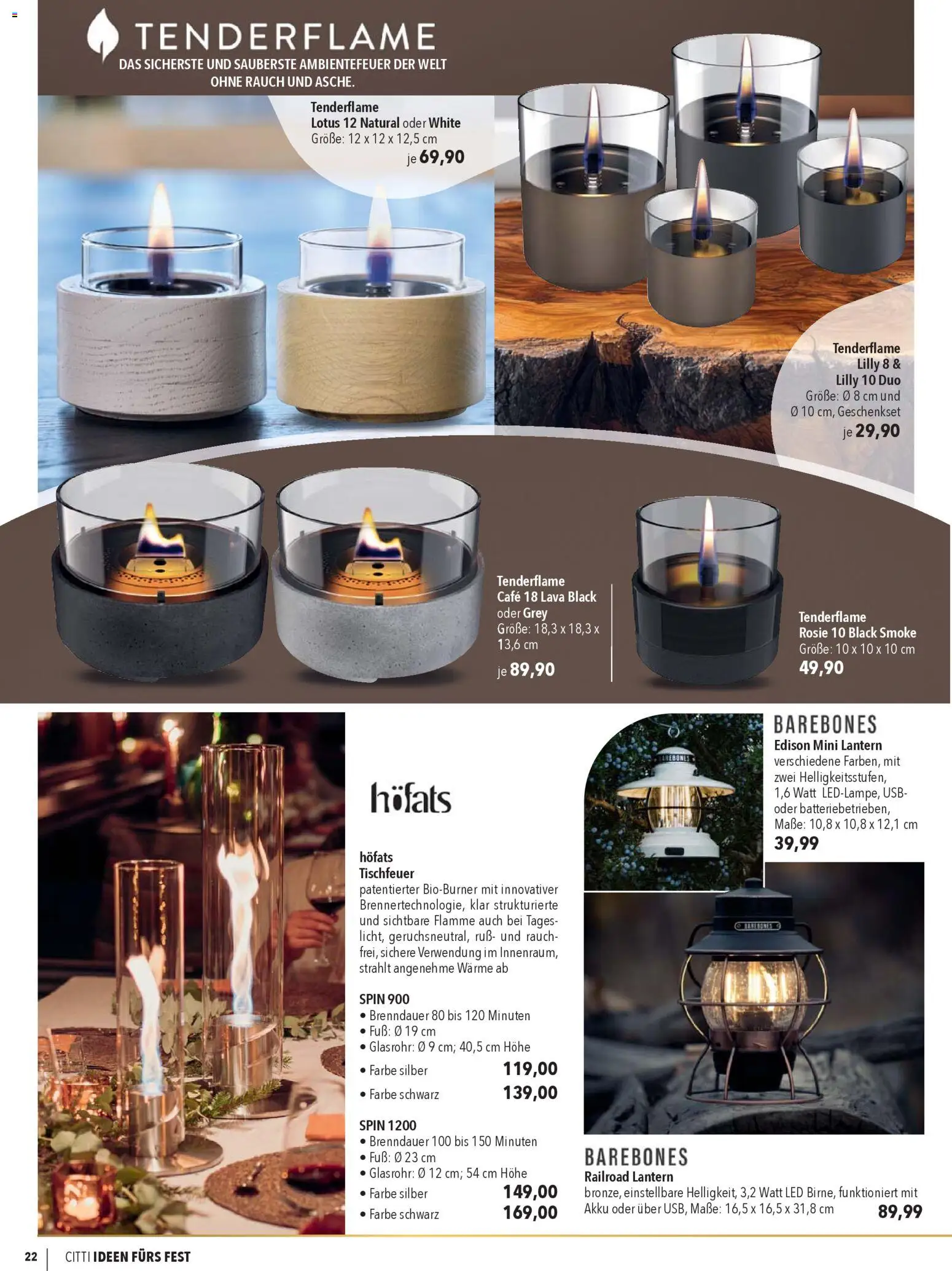 CITTI Markt  Ideen fürs Fest – gültig ab 26.11.2025 | Seite: 22 | Produkte: USB