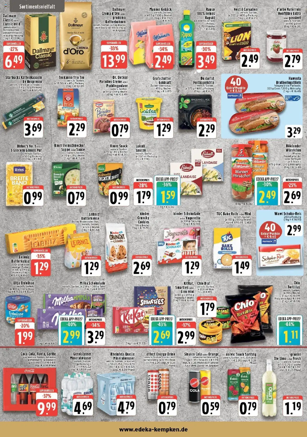 Edeka prospekt Krefeld	 - gültig ab dem 11.08.2025 | Seite: 6 | Produkte: Starbucks, Knorr, Granini die limo, Rheinfels quelle