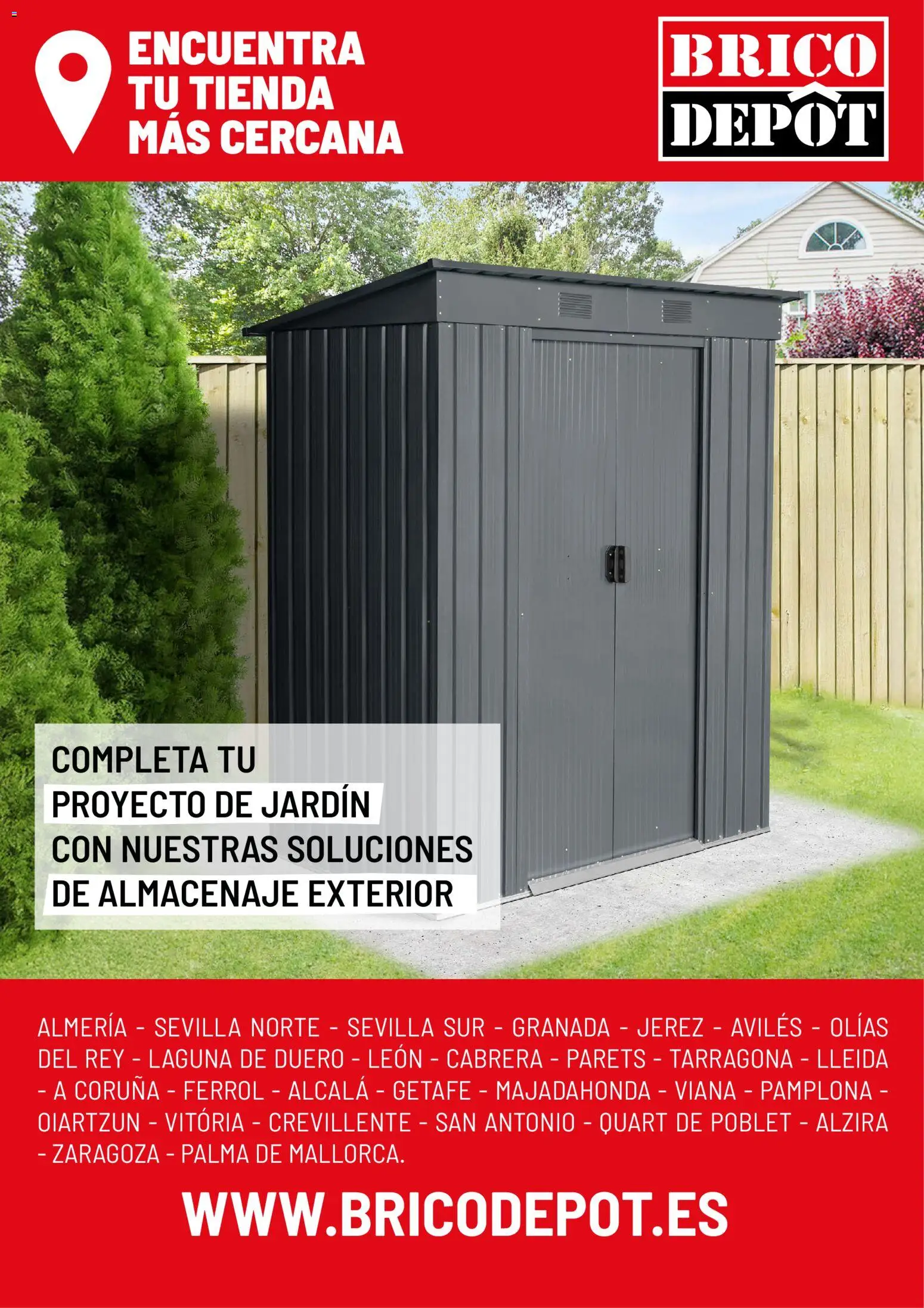 Brico Depôt folleto Jardín 2026 │ válido desde el 02.04.2026 | Página: 72 | Productos: Almacenaje