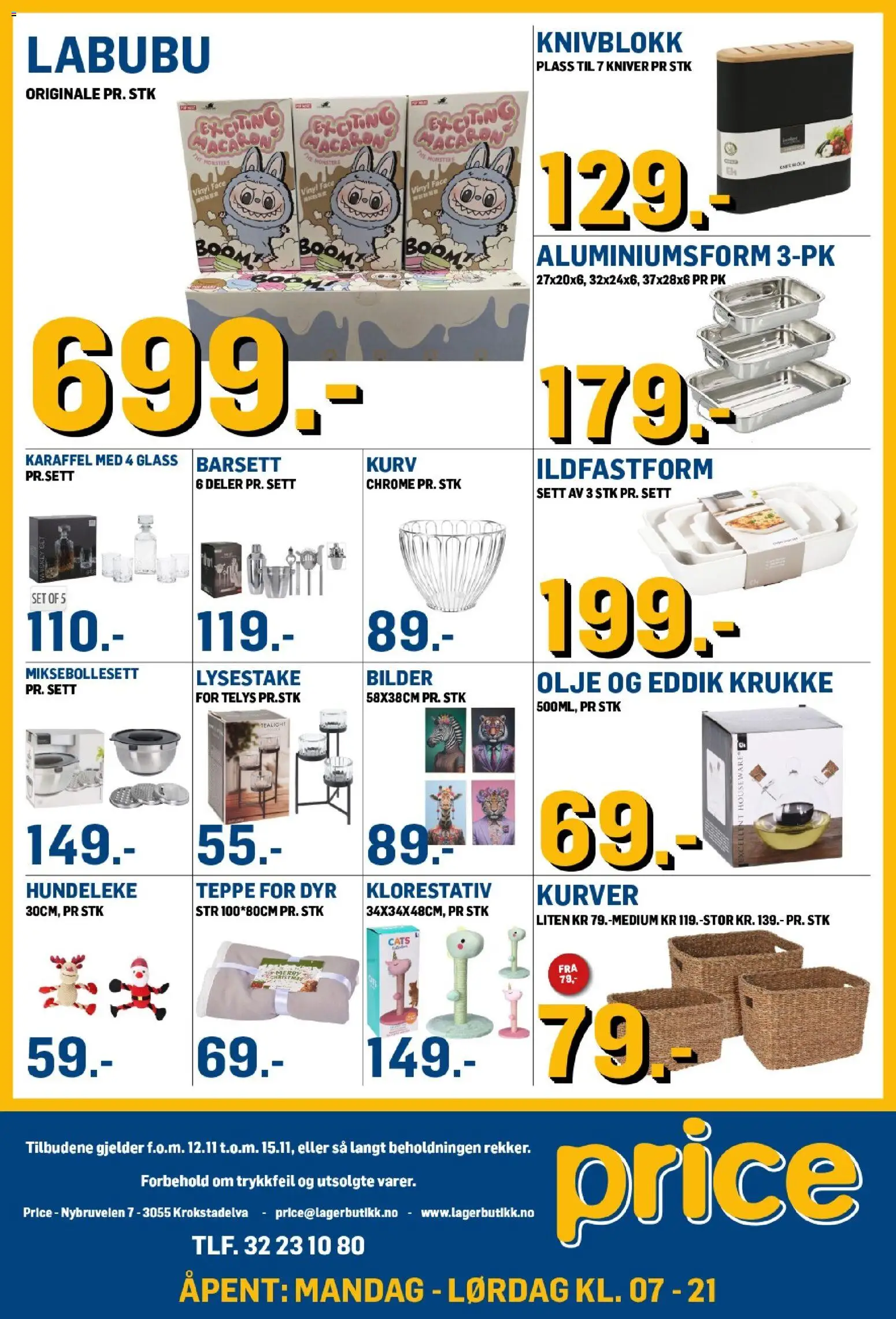 {H1} | Side: 2 | Produkter: Olje, Stegräknare, Eddik, Kurv