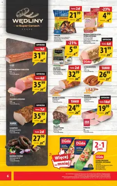Arhelan Gazetka od 01.08.2025 | Strona: 6 | Produkty: Kiełbasa, Rolada, Kaszanka, Boczek