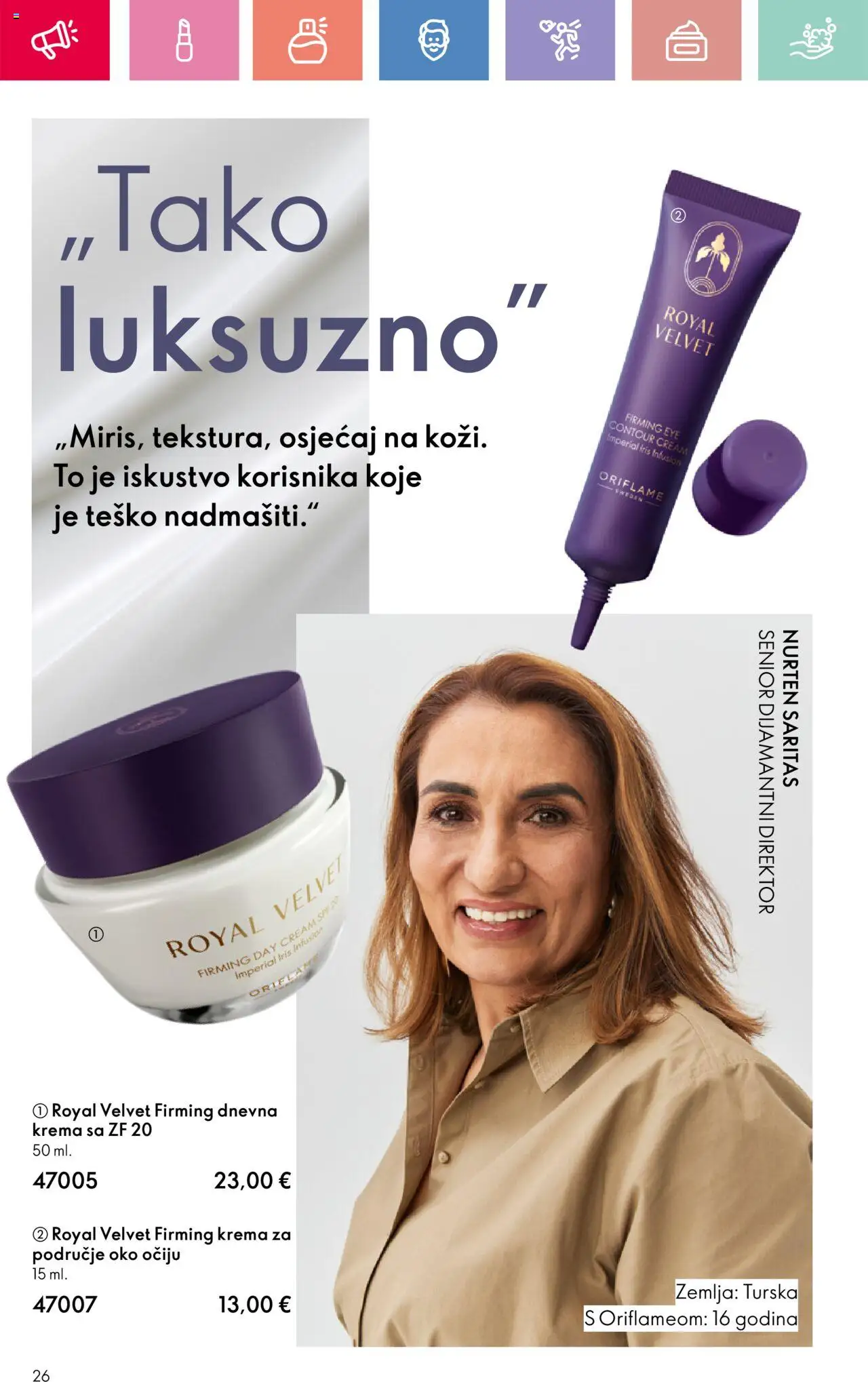 Oriflame katalog | vrijedi od 03.08.2025 | Stranica: 26 | Proizvodi: Krema