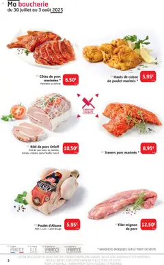  | Page: 2 | Produits: Persil, Volaille, Filet mignon, Porc