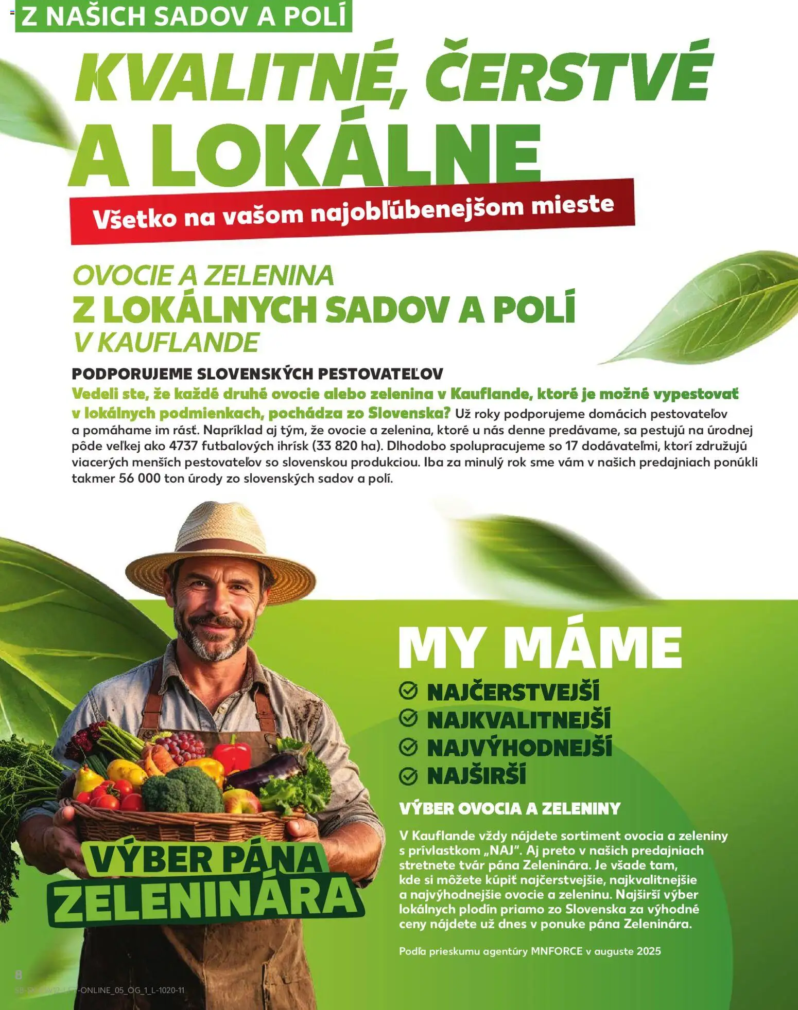 Nové Kaufland akcie – leták je platný od 19.03.2026 | Strana: 8