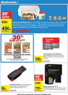  | Page: 93 | Produits: Carte mémoire, Imprimante multifonction, Portable, clé USB