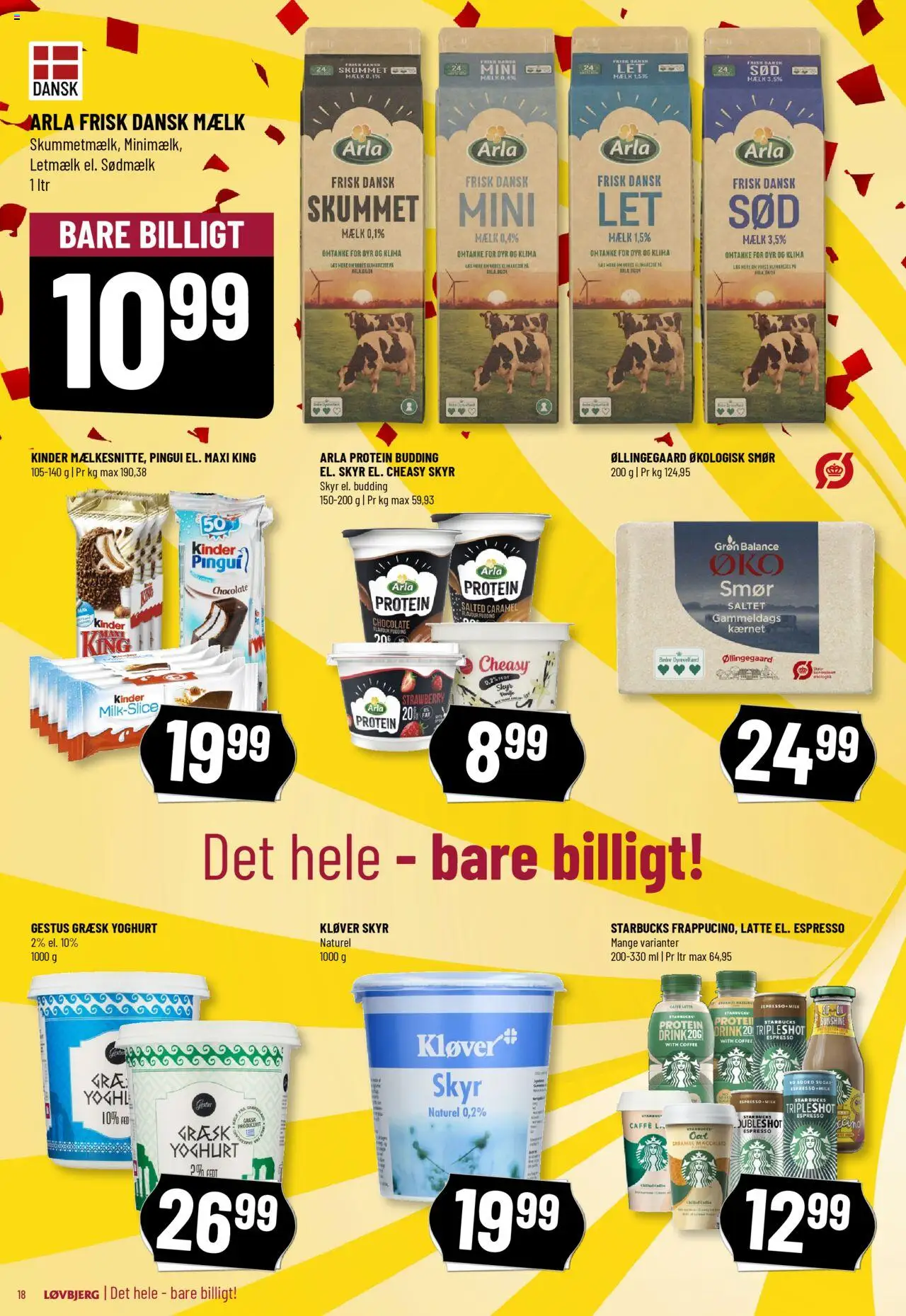 Løvbjerg Tilbudsavis gyldig fra 20.06.2025 | Side: 20 | Produkter: Mælk, Smør, Skyr, BH