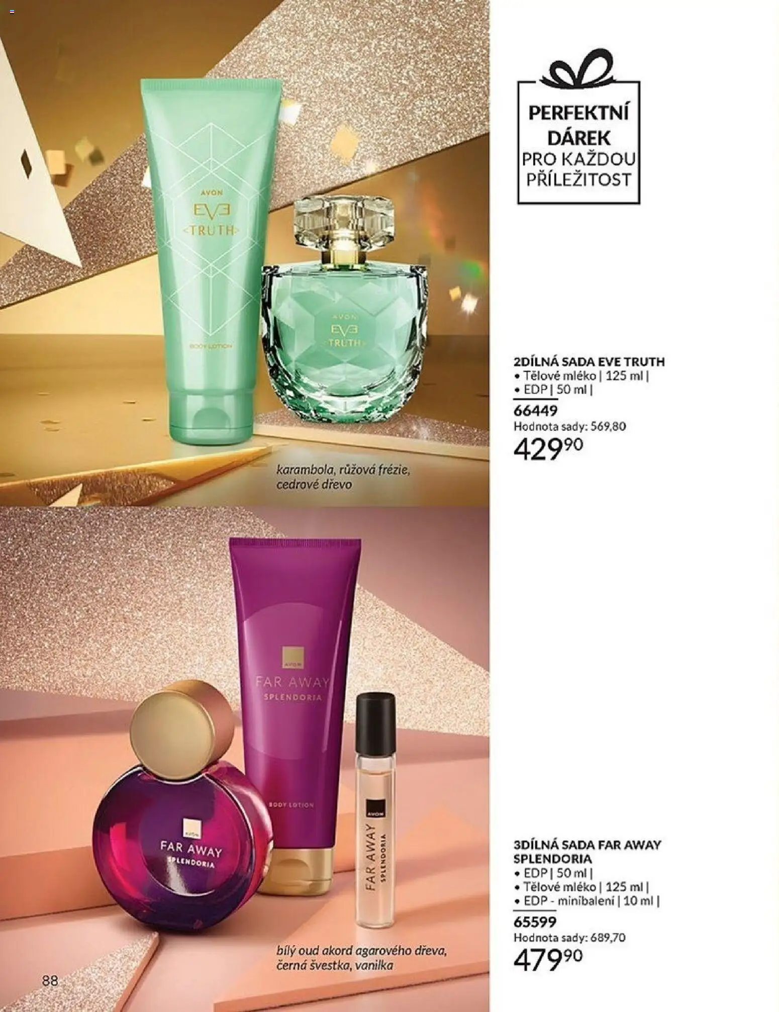 Avon katalog 1/2026 od 01.01.2026 | Strana: 88 | Produkty: Tělové mléko, Mléko, Body