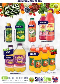 Super Save Specials │ valid from 25.07.2025 | Page: 17 | Products: Squash, Fruit, Lemon, Mango
