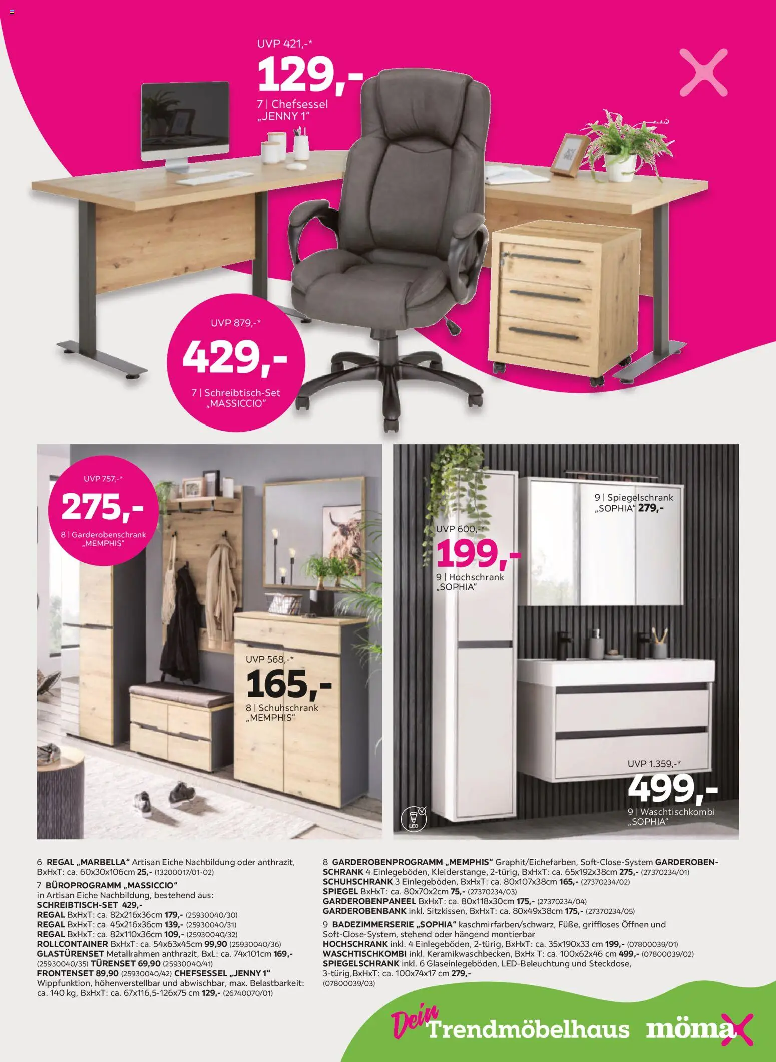 Mömax Prospekt aktuell gültig ab 07.04.2026 | Seite: 9 | Produkte: Regal, Schrank, Spiegel