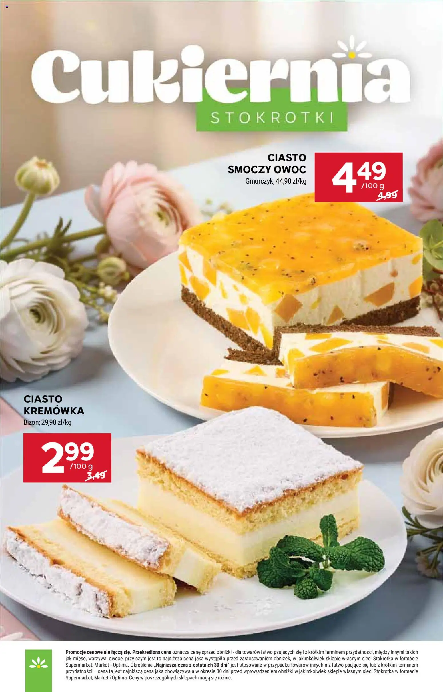 Stokrotka gazetka - Market od 16.04.2026 | Strona: 19 | Produkty: Stokrotka, Ciasto, Smoczy owoc