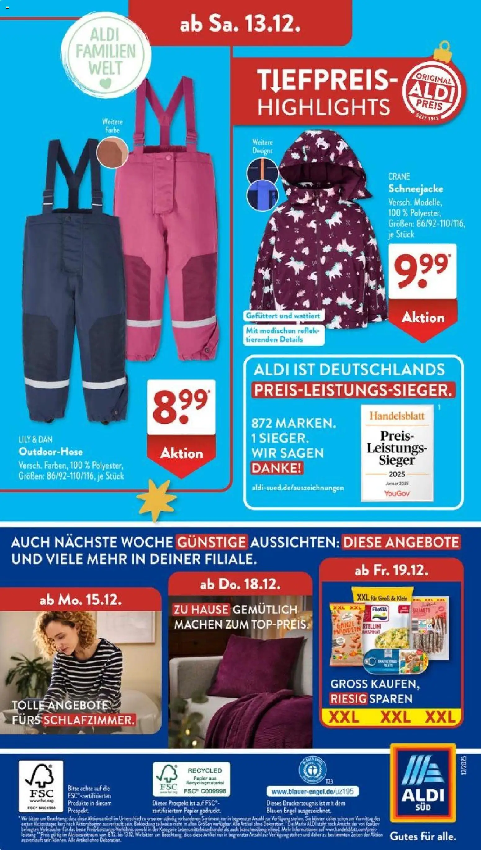 Aldi Süd Prospekt 	 – gültig ab 08.12.2025 | Seite: 16