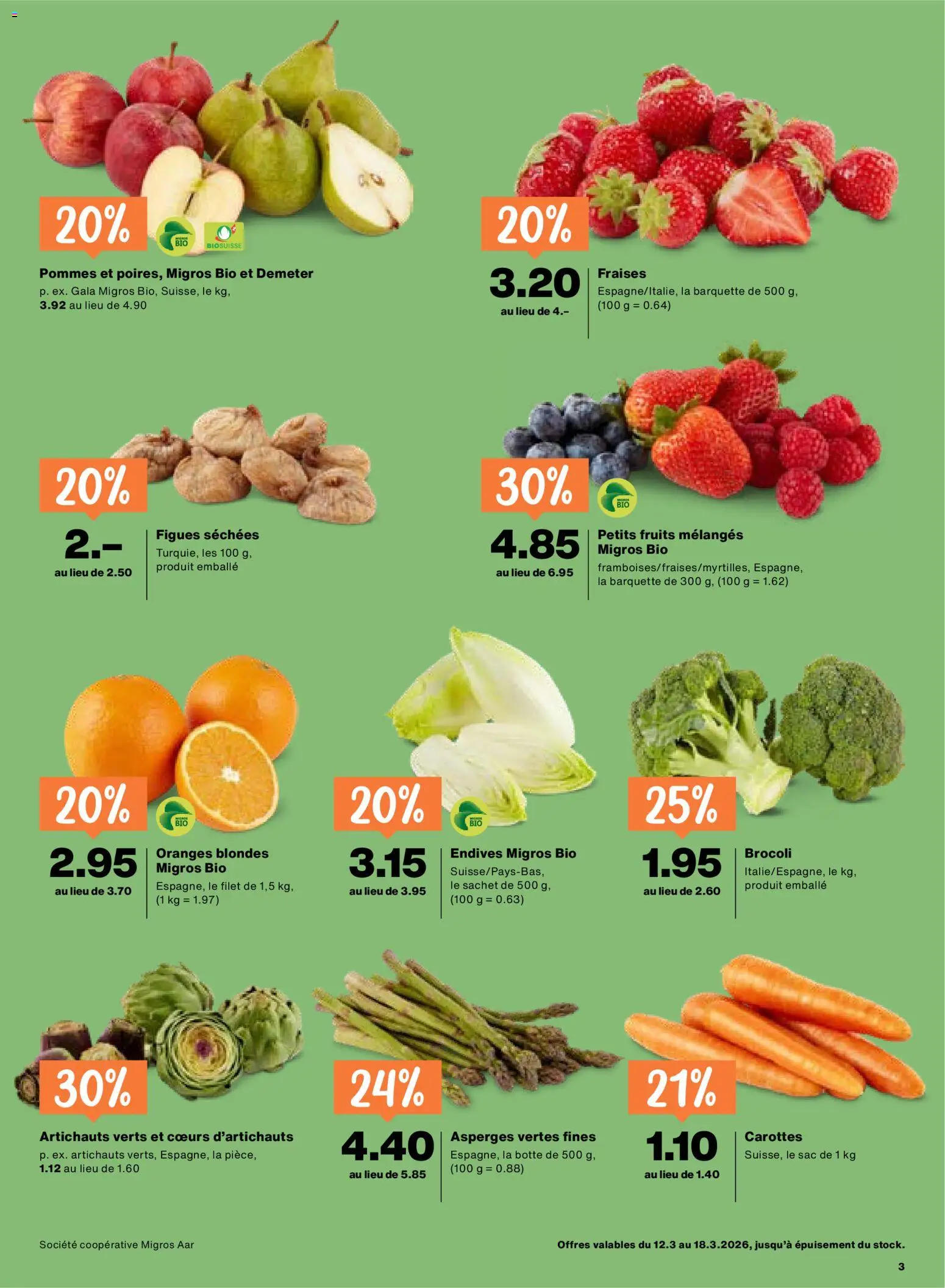 Migros aktionen FR – gültig ab 12.03.2026 | Seite: 3