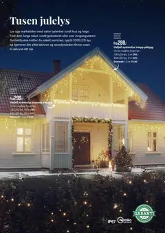 Forhåndsvisning av Europris Julekatalog 2025 gyldig fra 04.11.2025 | Side: 20 | Produkter: Lys, Skinner