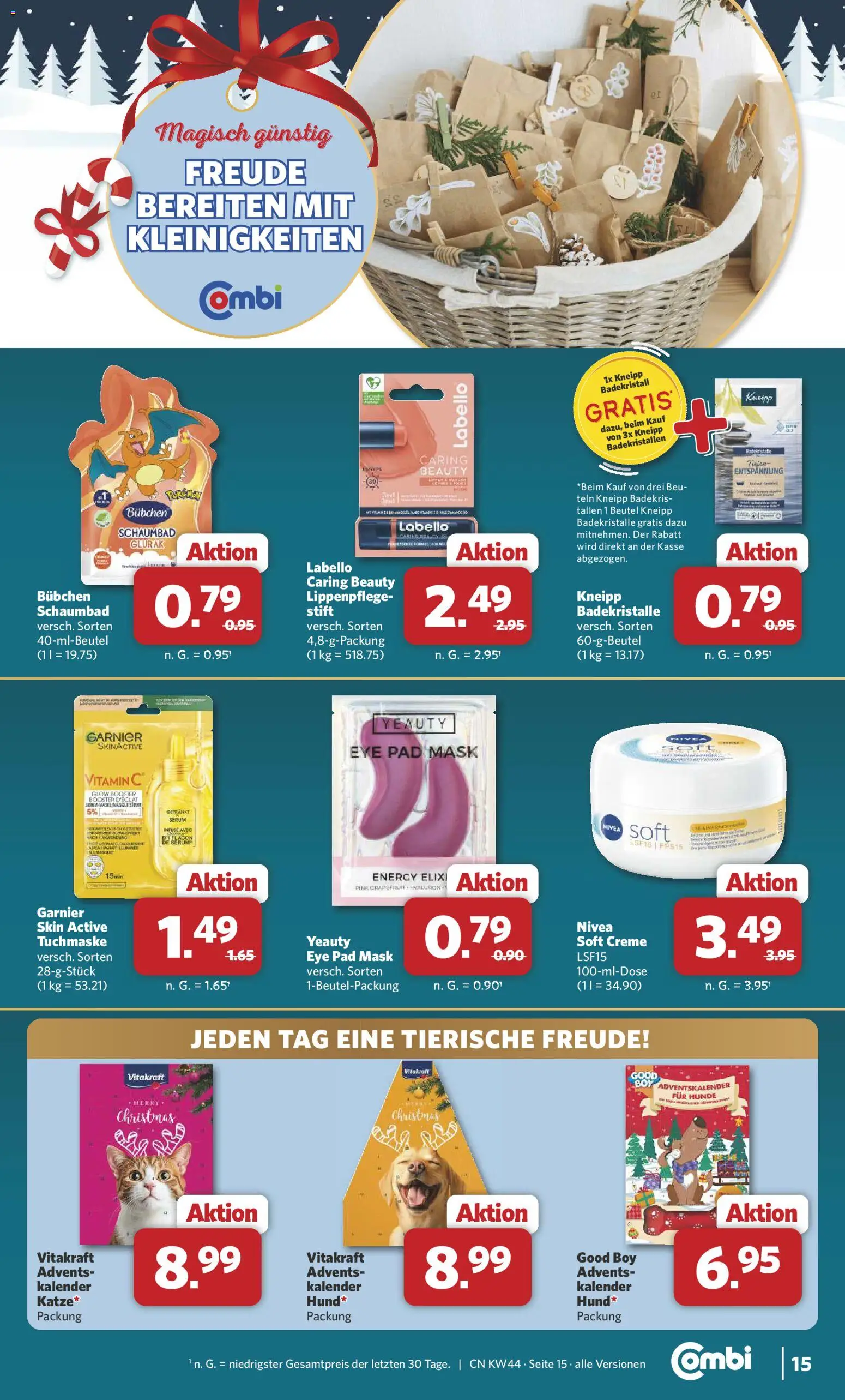Combi Prospekt 	 – gültig ab 27.10.2025 | Seite: 16 | Produkte: Energy, Creme, Serum, Tuchmaske