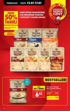 Pogląd oferty "PIEROGI Z KAPUSTA I GRZYBAMI, PIEROGI Z KAPUSTA I GRZYBAMI" - ważna od 12.01.2026 | Strona: 8