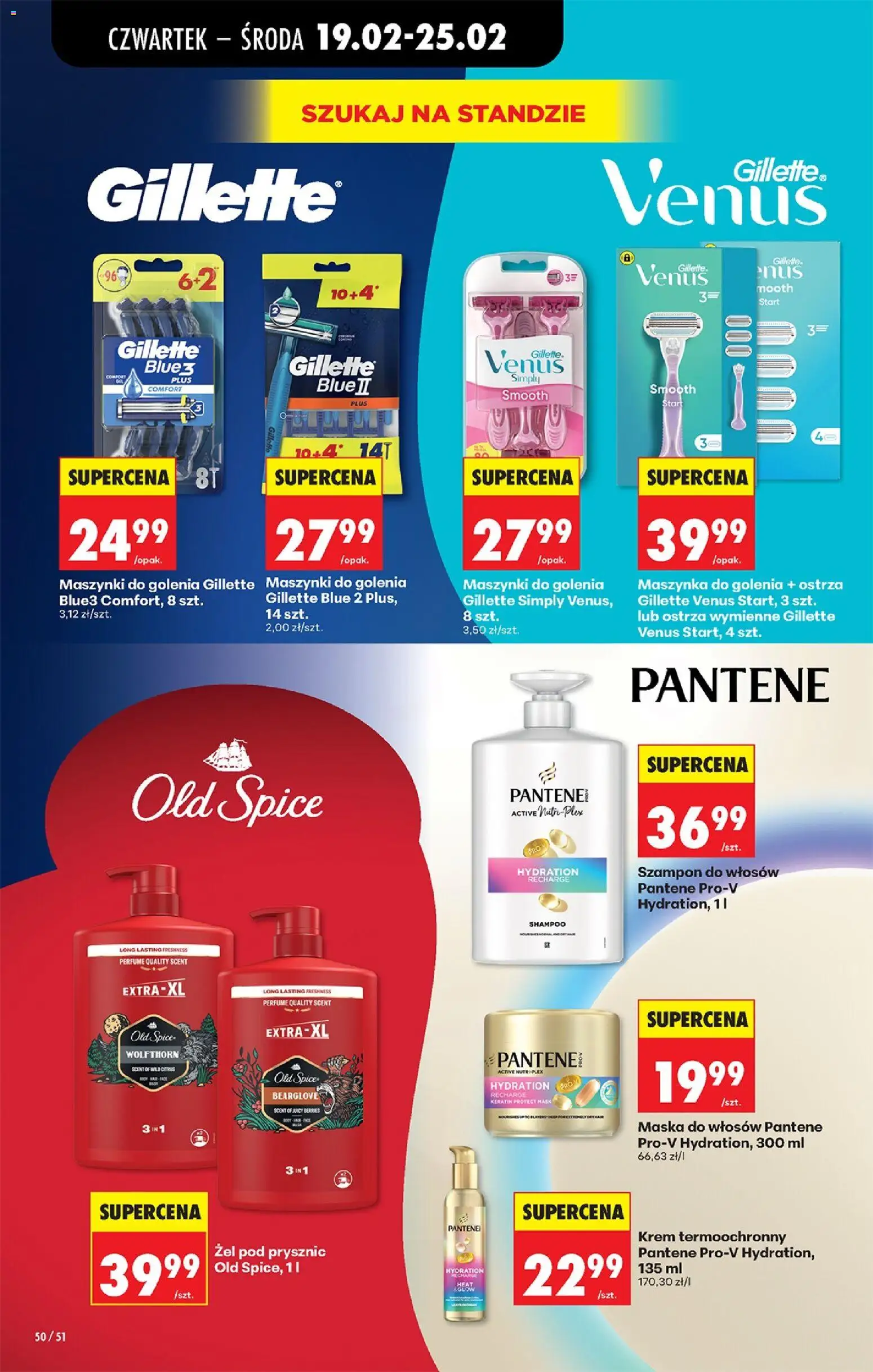 Biedronka gazetka - Oferta w tym tygodniu od 19.02.2026 | Strona: 58 | Produkty: Maszynka do golenia, Prysznic, Maszynki do golenia, Maska
