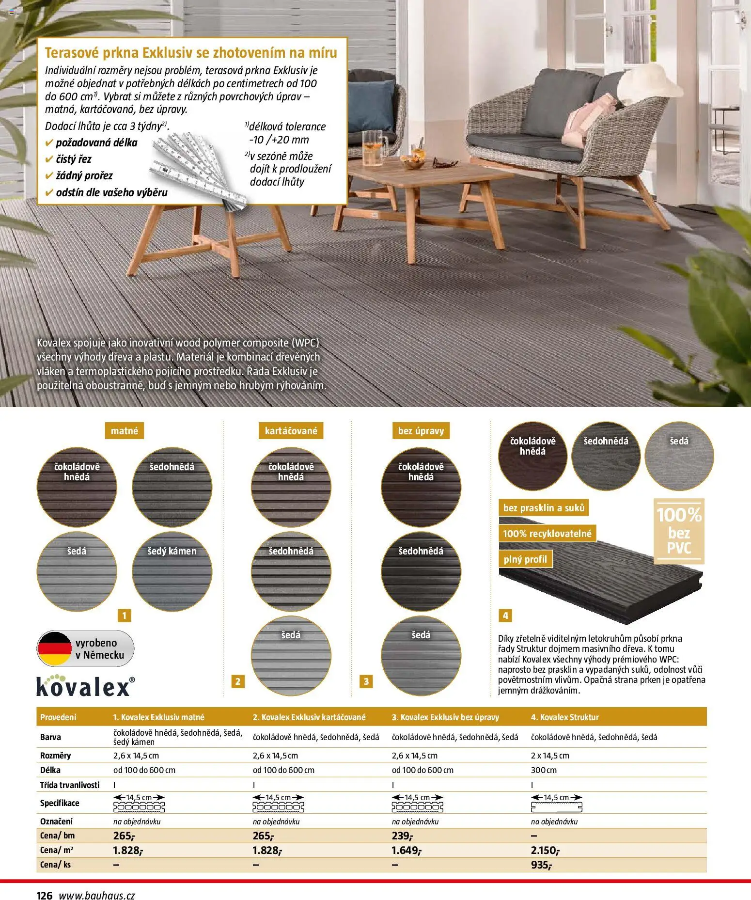 Bauhaus katalog Záhradní nábytek od 08.04.2026 | Strana: 126