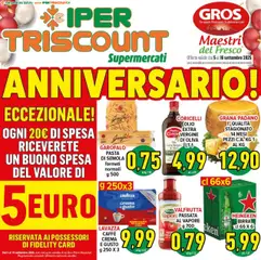 Anteprima del volantino Ipertriscount Ponte di Nona catalogo valido a partire dal 05.09.2025