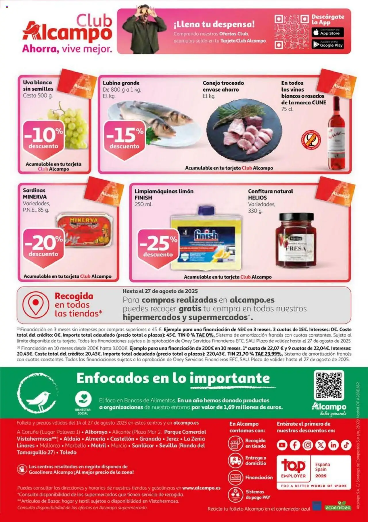 Alcampo - HG Nacional  │ válido desde el 14.08.2025 | Página: 48 | Productos: Cesta