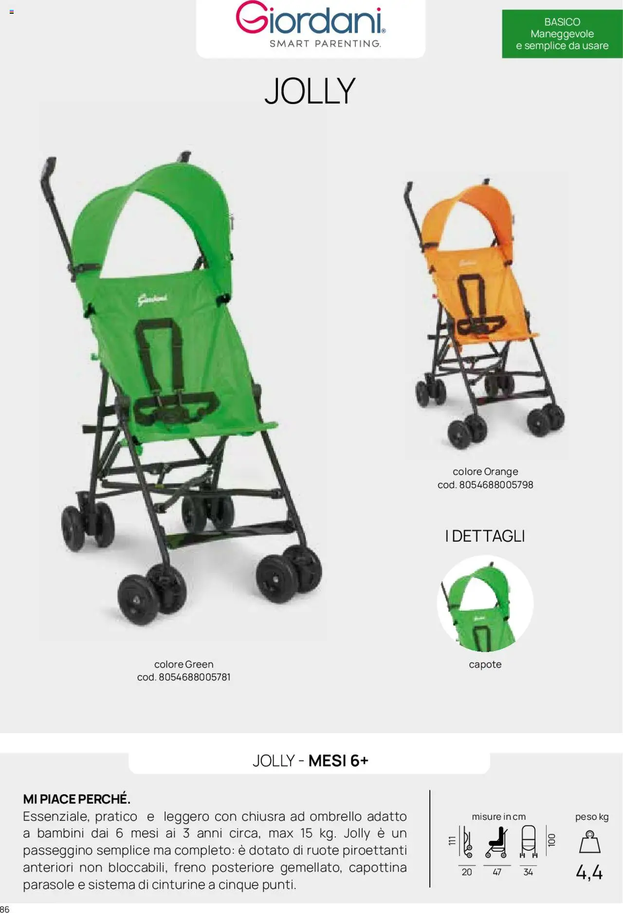 Volantino Prenatal del 01.01.2025 | Pagina: 7 | Prodotti: Ombrello, Passeggino