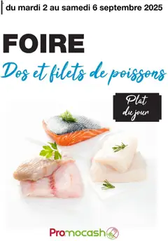 Promocash - Prévisualisation de Promocash - Foire dos de poisson plat du jour du 2 au 6 sept valide à partir de 02.09.2025