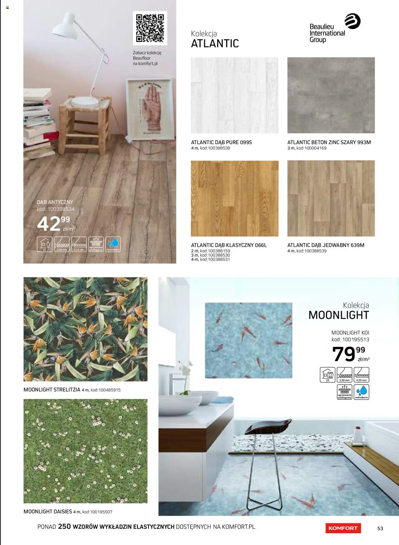 Komfort Gazetka - Katalog Podłogi I Drzwi od 26.06.2024 | Strona: 53