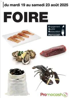 Promocash - Prévisualisation de Promocash catalogue Foire valide à partir de 19.08.2025