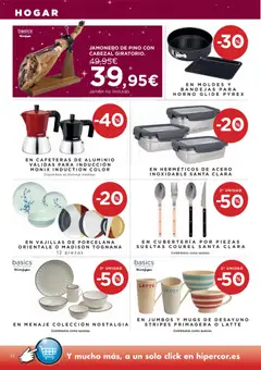 Vista previa Hipercor catálogo válido desde el 20.11.2025 | Página: 45 | Productos: Jamón, Horno, Cubertería