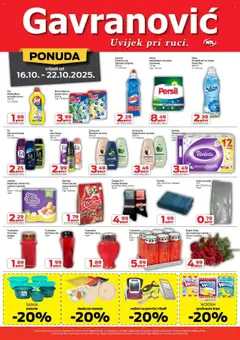 Katalog Gavranović - Pregled kataloga iz trgovine Gavranović, vrijedi od 16.10.2025 | Stranica: 4 | Proizvodi: Šampon, Čarape, Toaletni papir, Violeta