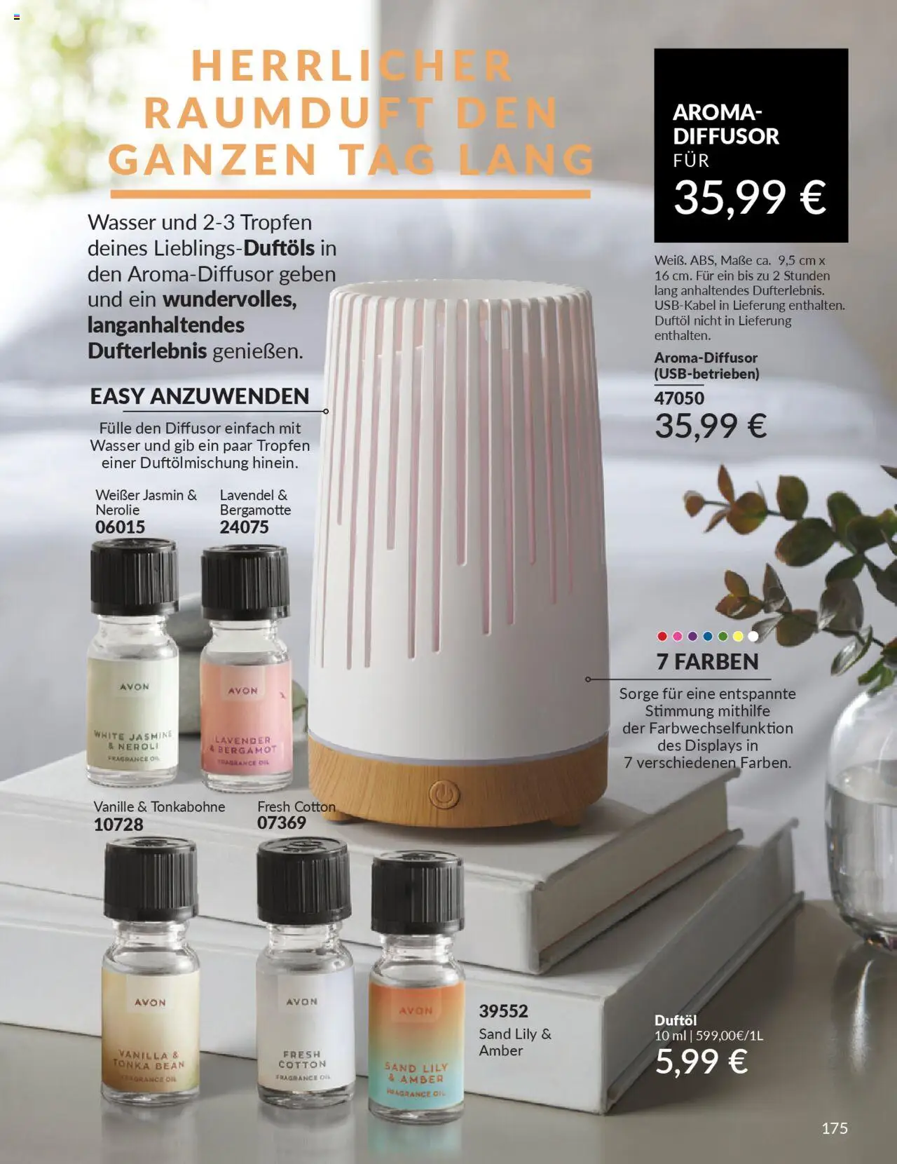 AVON Katalog Oktober 2025 – gültig ab 01.10.2025 | Seite: 177 | Produkte: Wasser, Lavendel