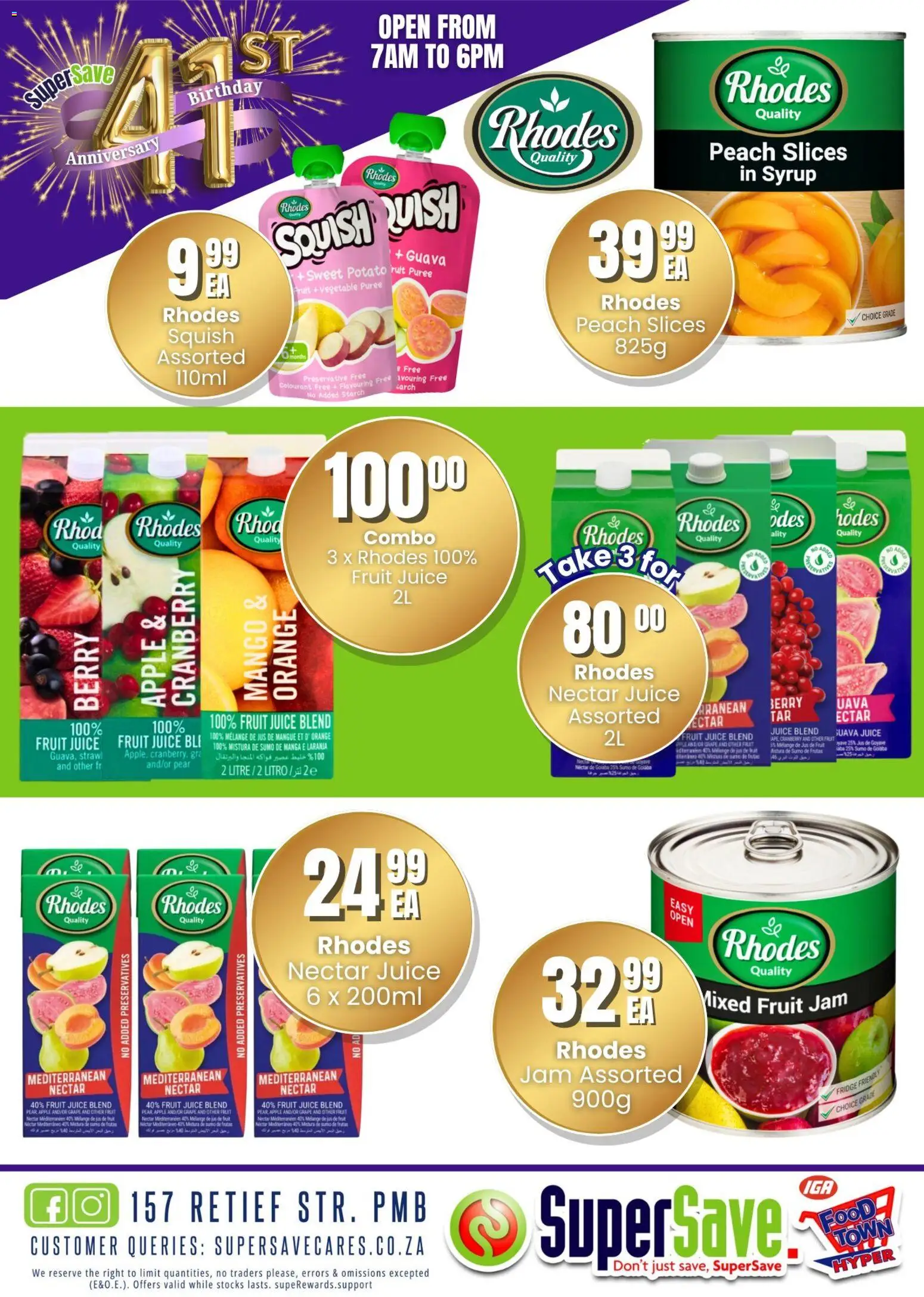New Super Save catalogue – valid from 31.10.2025 | Page: 55 | Products: Syrup, Preservative, Mango, Peach