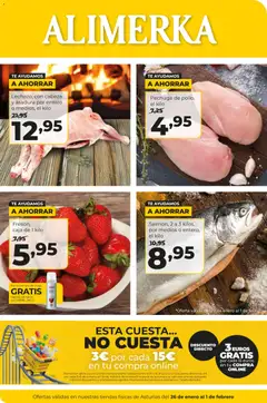 Vista previa Alimerka folleto Asturias válido desde el 26.01.2026